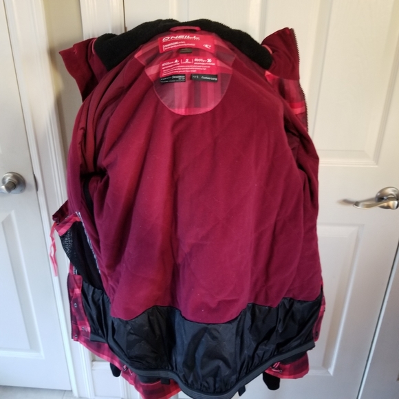 O'Neill Jackets & Coats Oneil Freedom Series Plaid Ski Jacket